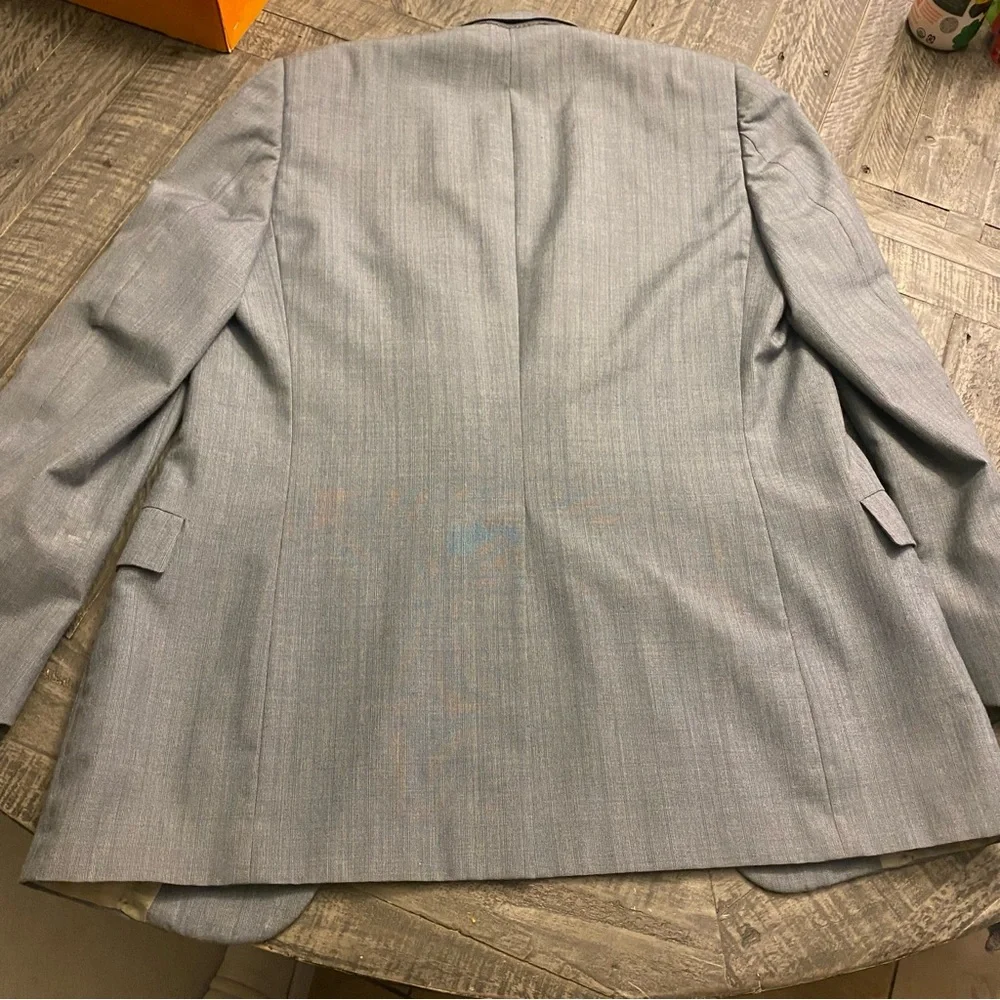 Vintage Christian Dior Monsieur Blazer Suit Jacket Men's Light Navy‎ Blue